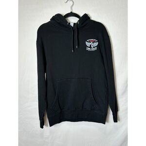 Long Beach Custom Baggers Motorcycle Company Men's Hoodie Size M